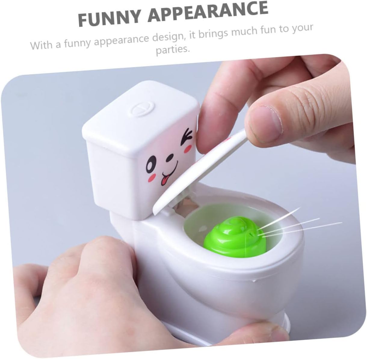 3 pcs Pretend Play Toilet Spray Toys Closestool Water Fun Random Colors Miniature Bathroom Toy for Kids