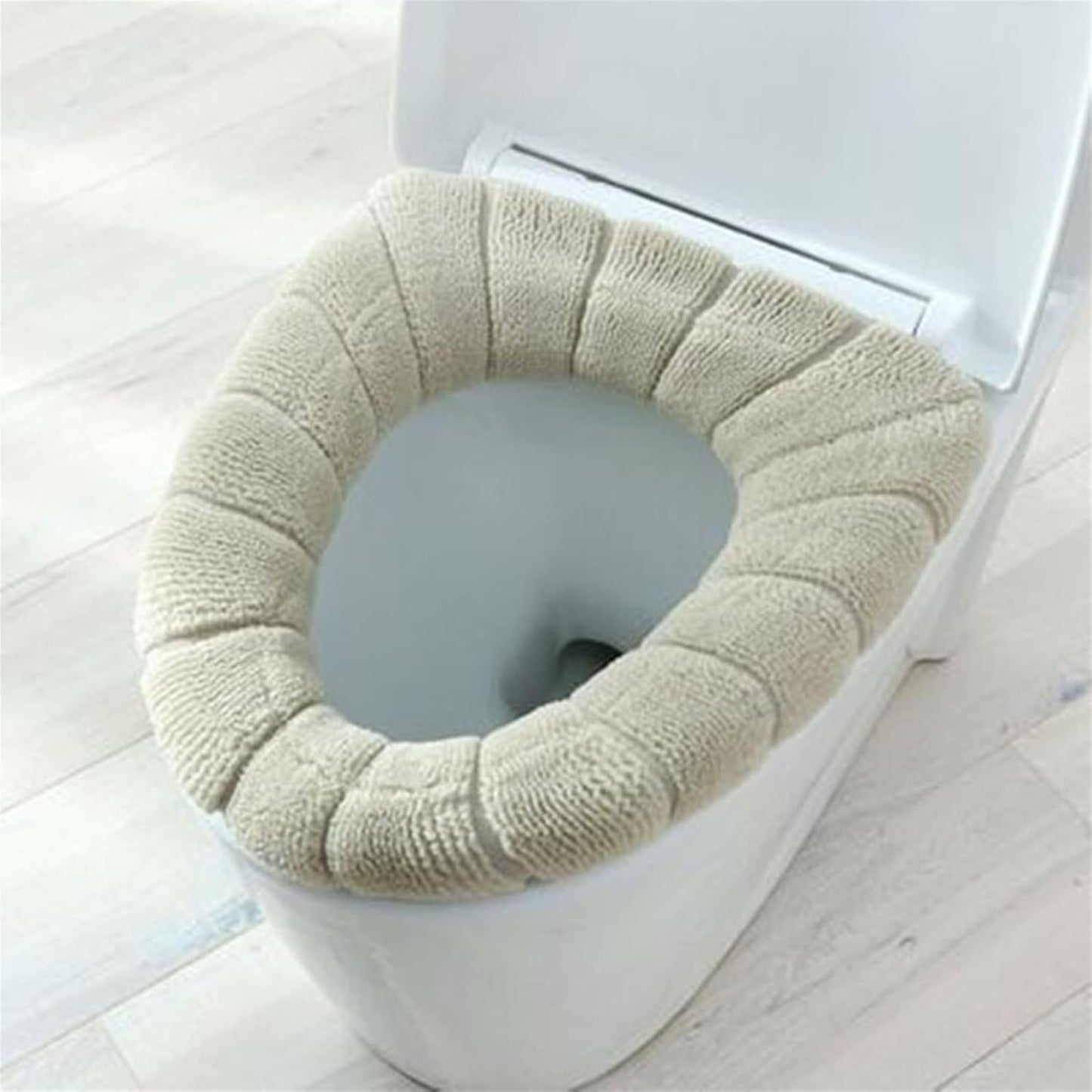 Toilet cushion,toilet seat cover set,Thicken Toilet Seat Cover Mat Winter Warm Soft Washable Closestool Mat Seat Case Toilet Lid Pad Bidet Cover(Gray)