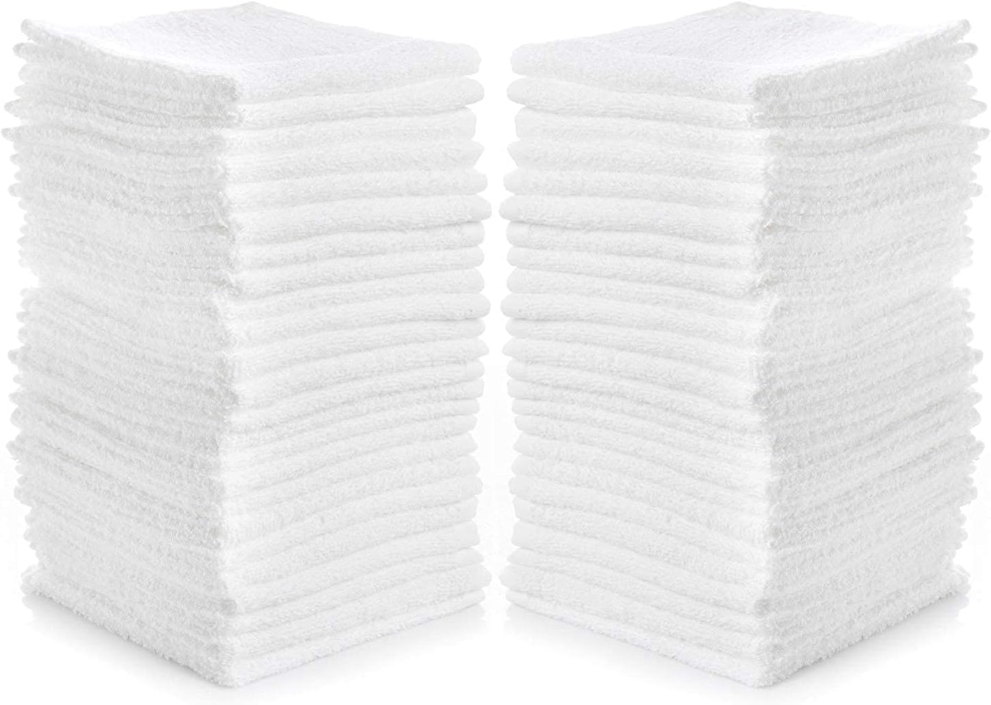 Simpli-Magic 79404 Bath Towels, White, 25x50 Inches Towels for Pool, Spa, and Gym Lightweight and Highly Absorbent Quick Drying Towels, 25 in x 50 in