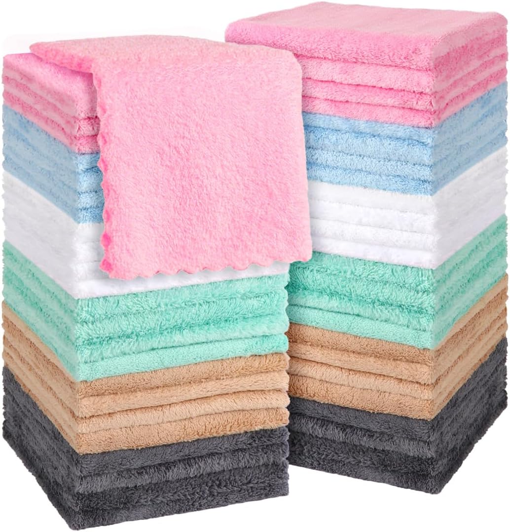 Orighty Bath Towels Pack of 2(27'' x 54'') - Soft Feel, Highly Absorbent, Quick Drying Microfiber for Body, Sport, Yoga, SPA, Fitness - Grey