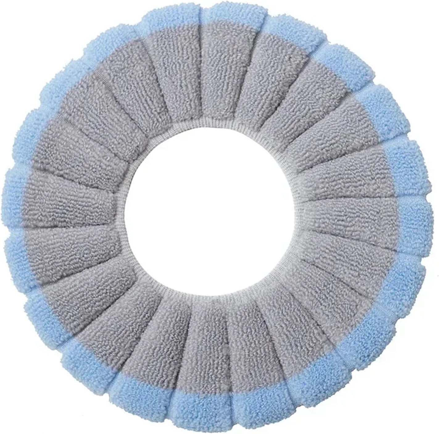 Toilet cushion,toilet seat cover set,Winter Warm Toilet Seat Cover Mat Bathroom Toilet Pad Cushion with Handle Thicker Soft Washable Closestool Warmer Accessories(Bpink)
