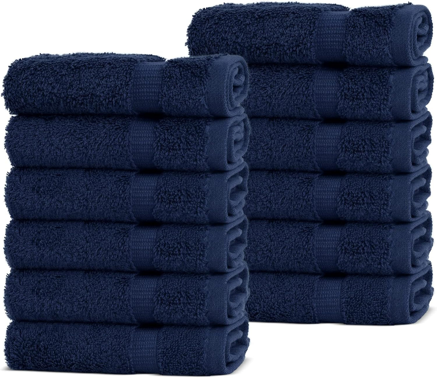 Chakir Turkish Linens | Hotel & Spa Quality 100% Cotton Premium Turkish Towels | Soft & Absorbent (4-Piece Bath Towels, Gray)