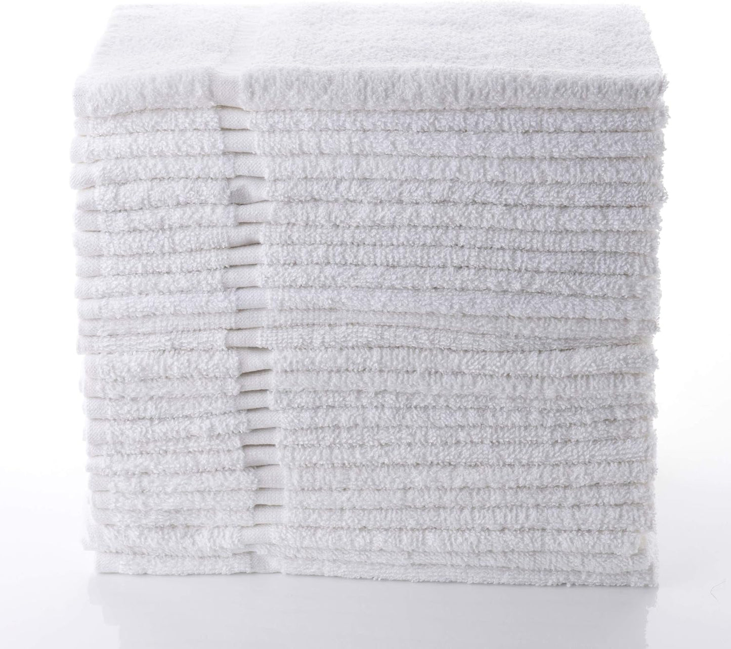 Simpli-Magic 79404 Bath Towels, White, 25x50 Inches Towels for Pool, Spa, and Gym Lightweight and Highly Absorbent Quick Drying Towels, 25 in x 50 in