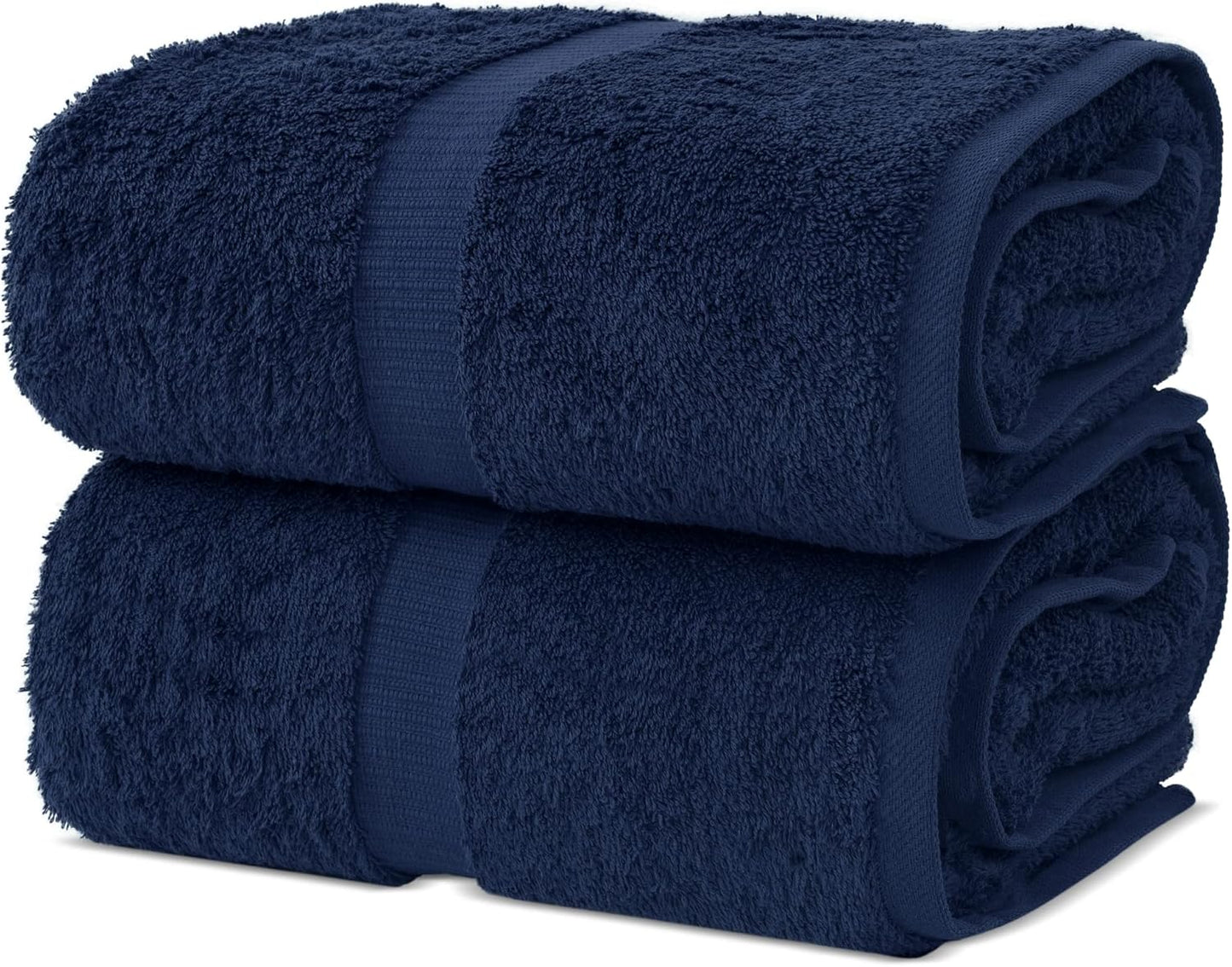 Chakir Turkish Linens | Hotel & Spa Quality 100% Cotton Premium Turkish Towels | Soft & Absorbent (4-Piece Bath Towels, Gray)