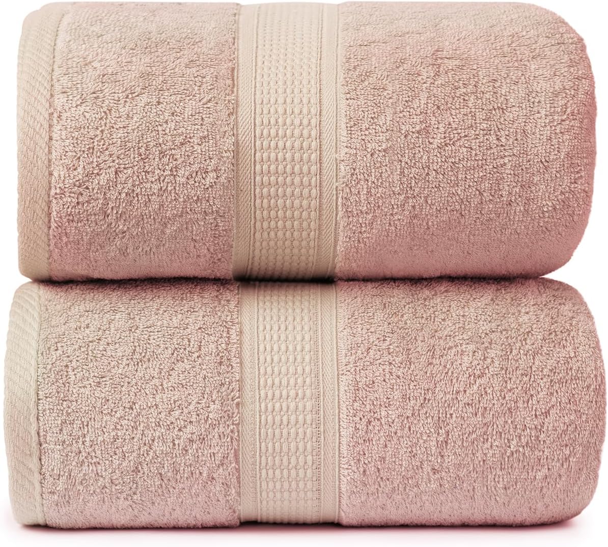 Ariv Premium Bath Towels Pack of 4, 100% Cotton, Large, Super Soft, Highly Absorbent, Quick Dry, Durable, Comfortable, Great Value & Quality, Perfect for Home & Bathroom - Grey