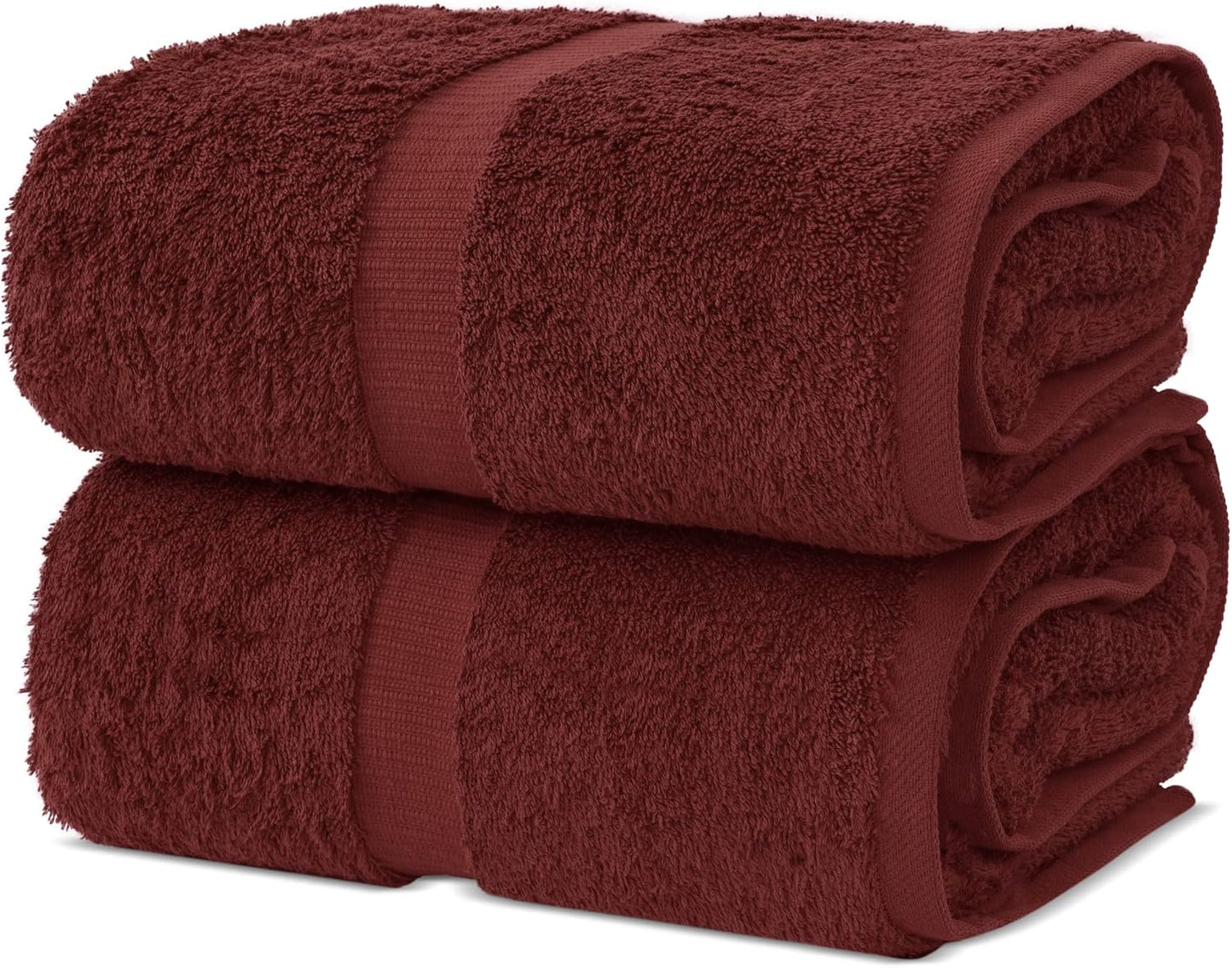 Chakir Turkish Linens | Hotel & Spa Quality 100% Cotton Premium Turkish Towels | Soft & Absorbent (4-Piece Bath Towels, Gray)