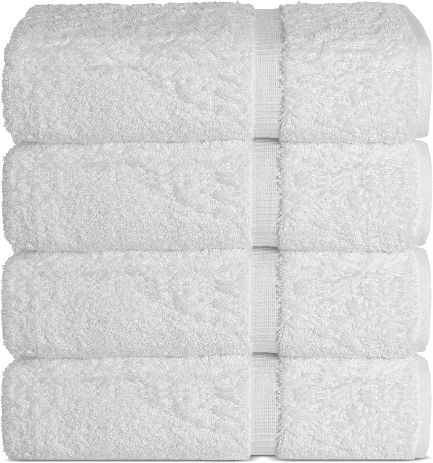 Chakir Turkish Linens | Hotel & Spa Quality 100% Cotton Premium Turkish Towels | Soft & Absorbent (4-Piece Bath Towels, Gray)