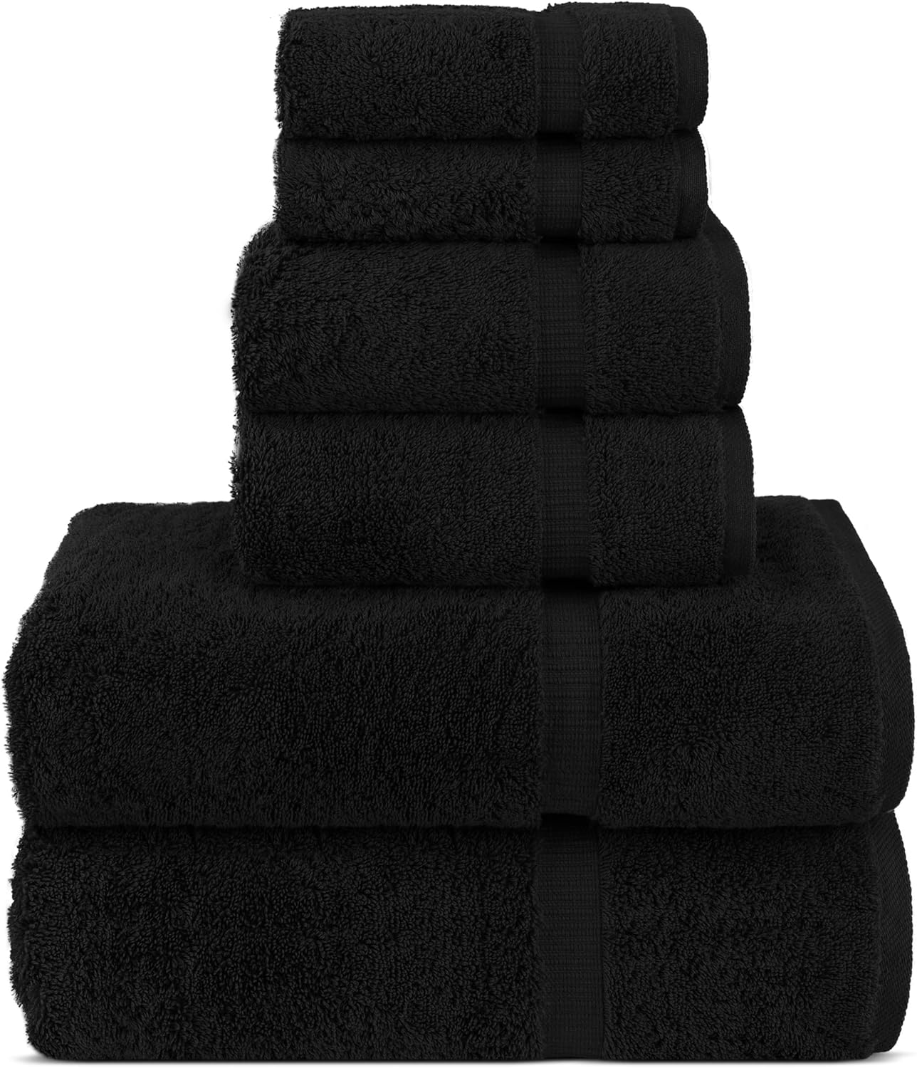 Chakir Turkish Linens | Hotel & Spa Quality 100% Cotton Premium Turkish Towels | Soft & Absorbent (4-Piece Bath Towels, Gray)