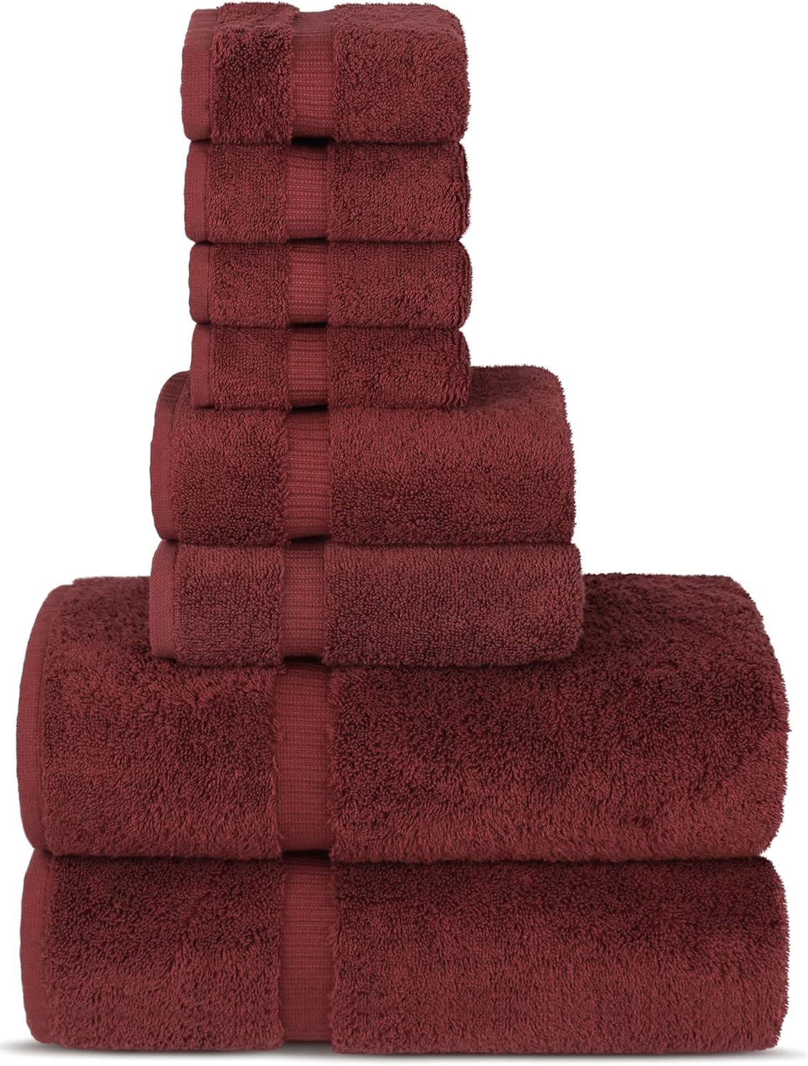 Chakir Turkish Linens | Hotel & Spa Quality 100% Cotton Premium Turkish Towels | Soft & Absorbent (4-Piece Bath Towels, Gray)