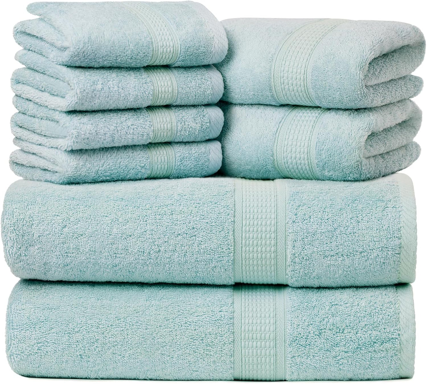Ariv Premium Bath Towels Pack of 4, 100% Cotton, Large, Super Soft, Highly Absorbent, Quick Dry, Durable, Comfortable, Great Value & Quality, Perfect for Home & Bathroom - Grey