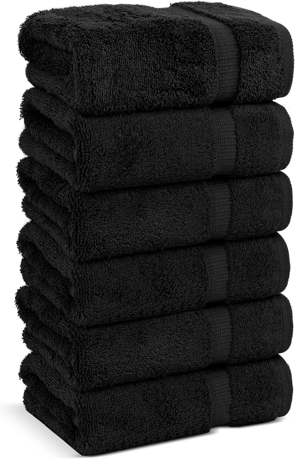 Chakir Turkish Linens | Hotel & Spa Quality 100% Cotton Premium Turkish Towels | Soft & Absorbent (4-Piece Bath Towels, Gray)