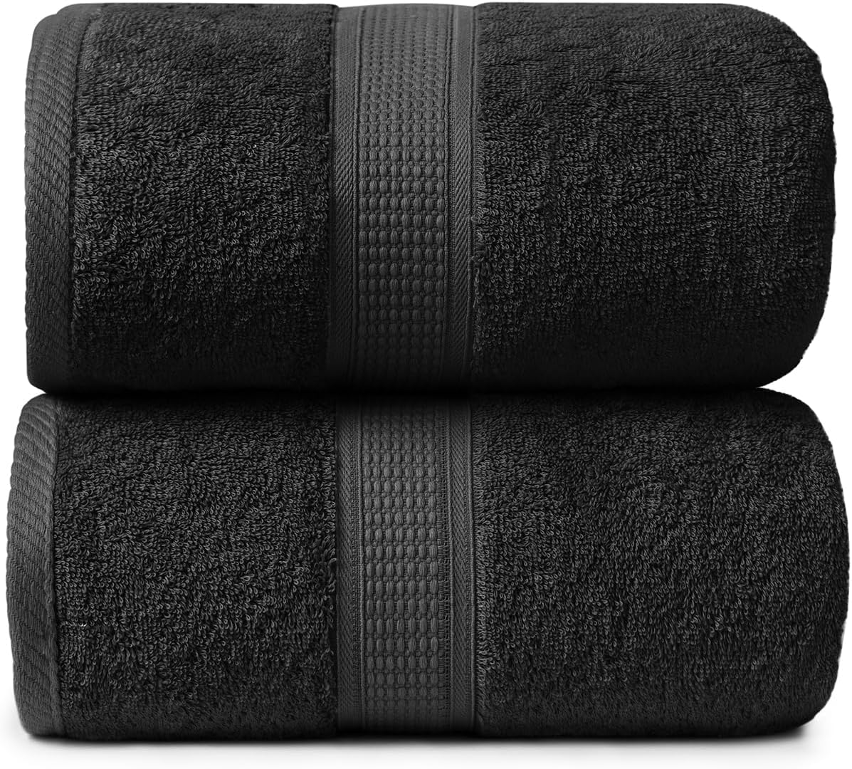 Ariv Premium Bath Towels Pack of 4, 100% Cotton, Large, Super Soft, Highly Absorbent, Quick Dry, Durable, Comfortable, Great Value & Quality, Perfect for Home & Bathroom - Grey