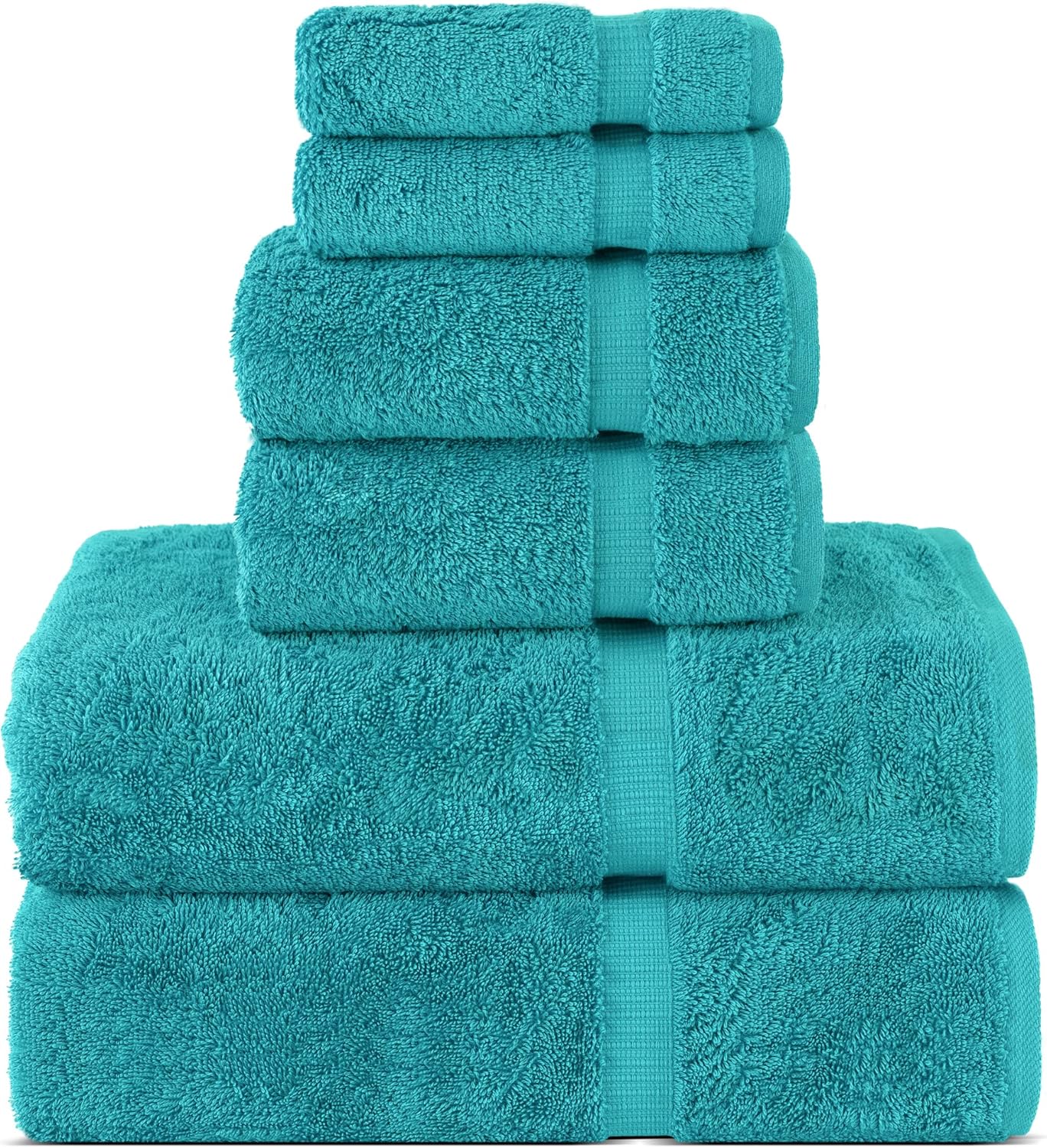 Chakir Turkish Linens | Hotel & Spa Quality 100% Cotton Premium Turkish Towels | Soft & Absorbent (4-Piece Bath Towels, Gray)