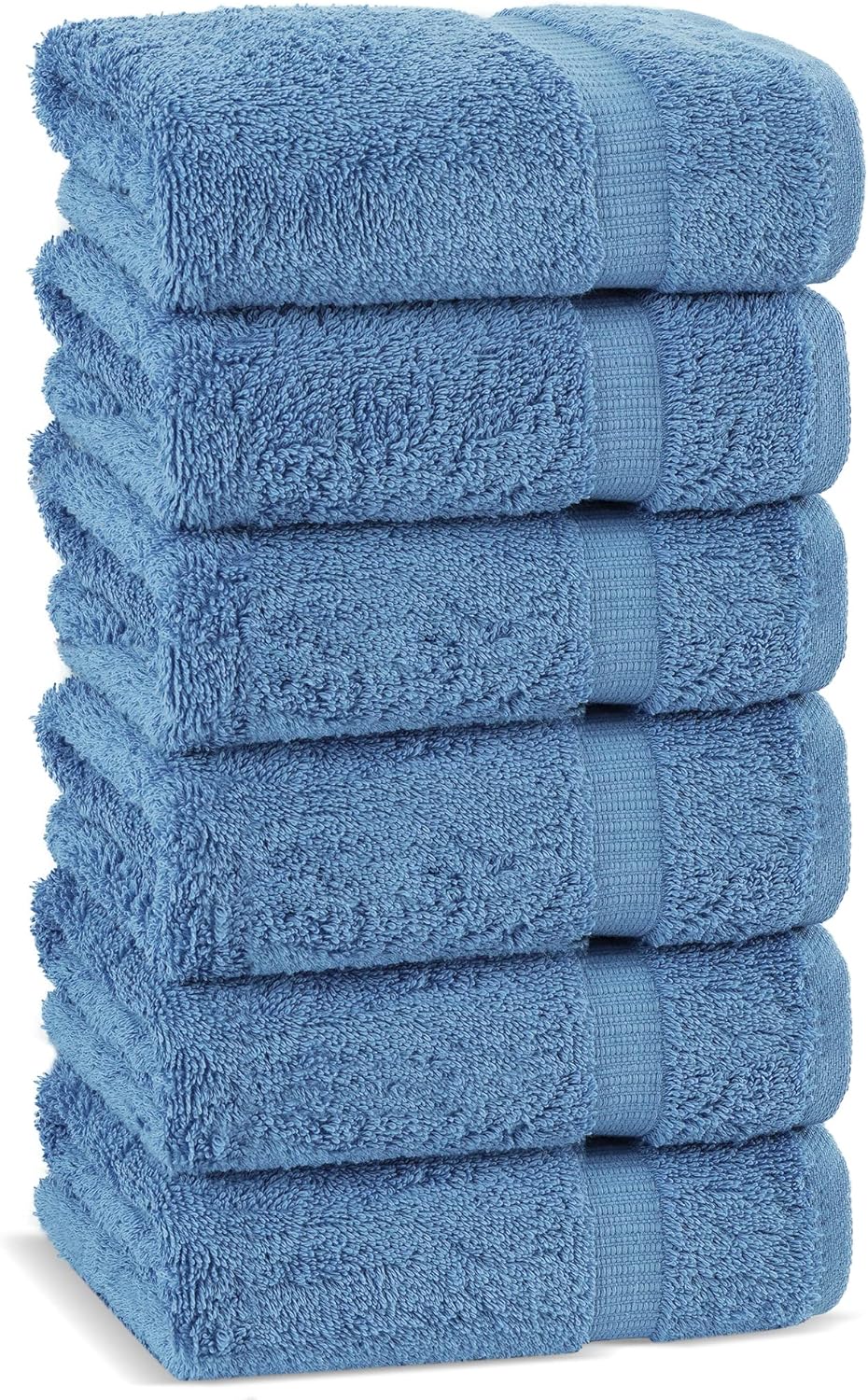 Chakir Turkish Linens | Hotel & Spa Quality 100% Cotton Premium Turkish Towels | Soft & Absorbent (4-Piece Bath Towels, Gray)