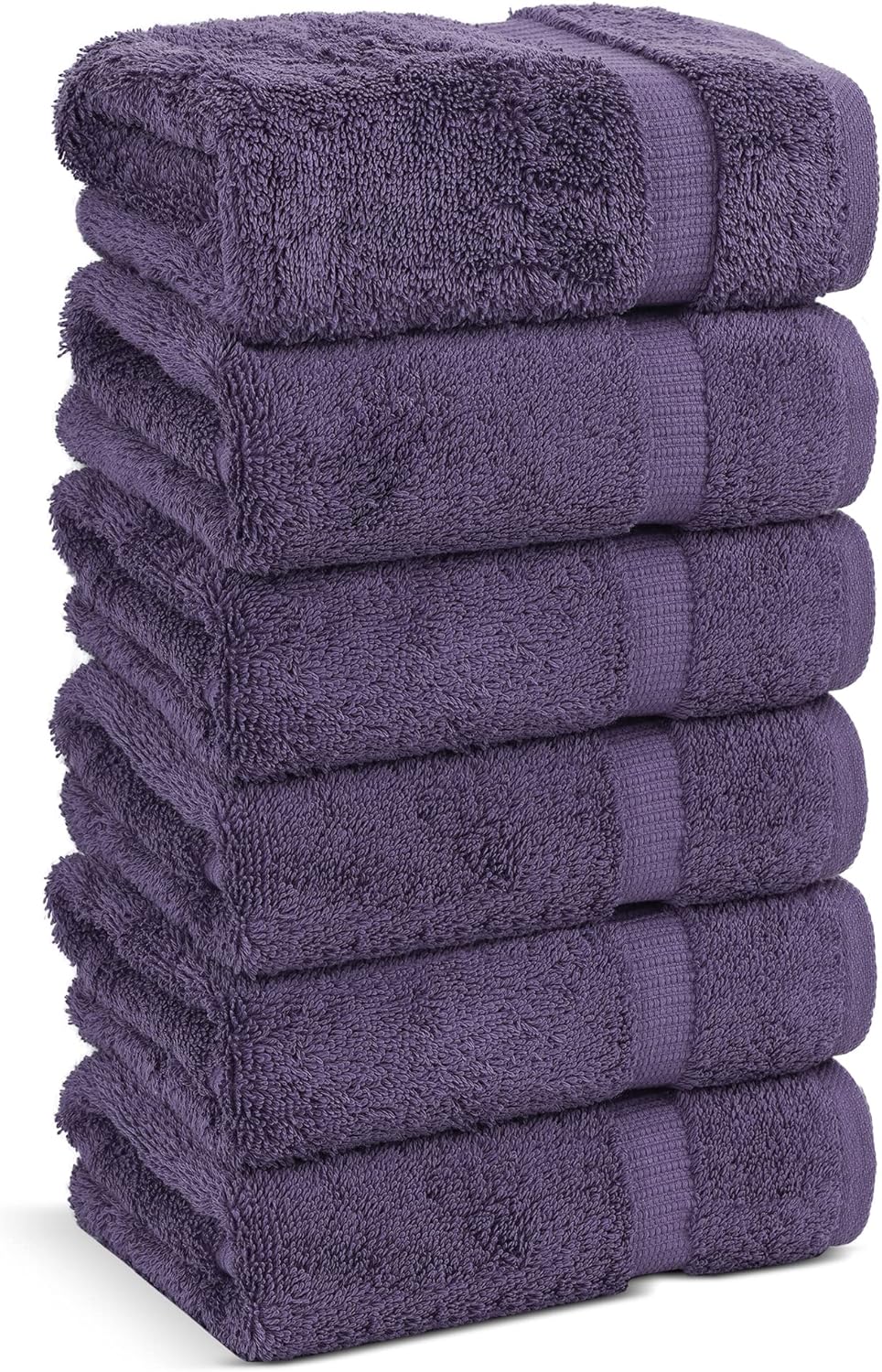 Chakir Turkish Linens | Hotel & Spa Quality 100% Cotton Premium Turkish Towels | Soft & Absorbent (4-Piece Bath Towels, Gray)
