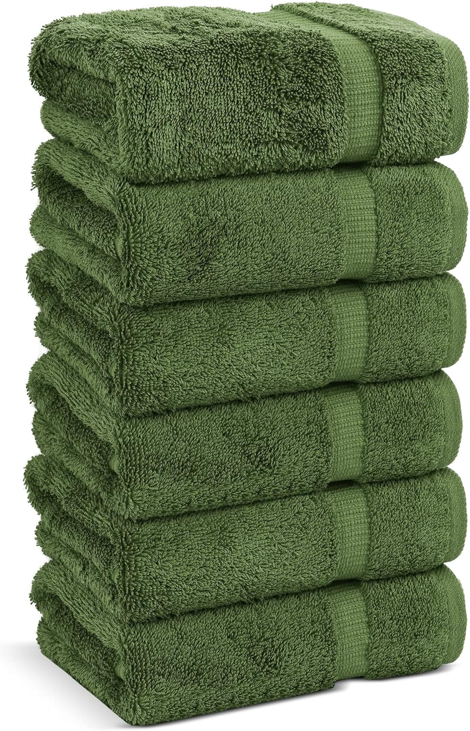 Chakir Turkish Linens | Hotel & Spa Quality 100% Cotton Premium Turkish Towels | Soft & Absorbent (4-Piece Bath Towels, Gray)