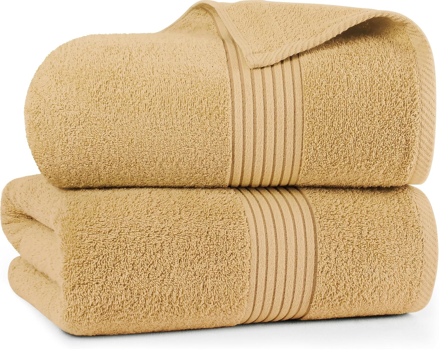 Utopia Towels Extra Large Bath Sheets 2 Pack, 35 by 70 Inches,100% Cotton Highly Absorbent & Quick Dry Bath Towel for Adults, Super Soft Towel, Grey