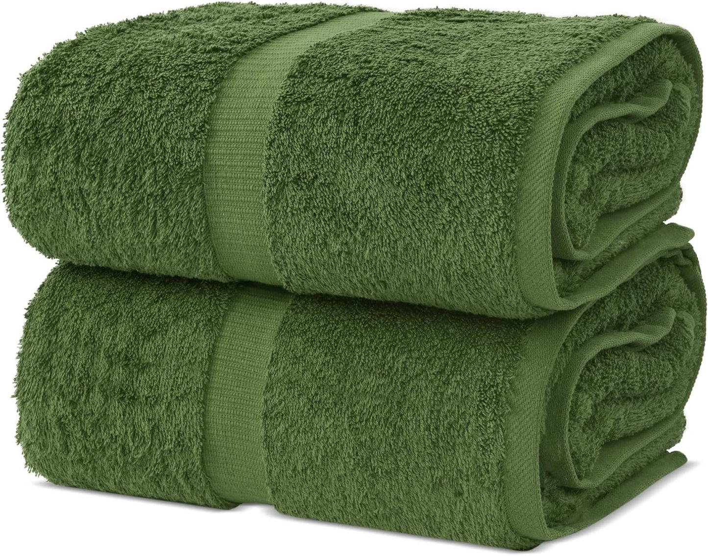 Chakir Turkish Linens | Hotel & Spa Quality 100% Cotton Premium Turkish Towels | Soft & Absorbent (4-Piece Bath Towels, Gray)