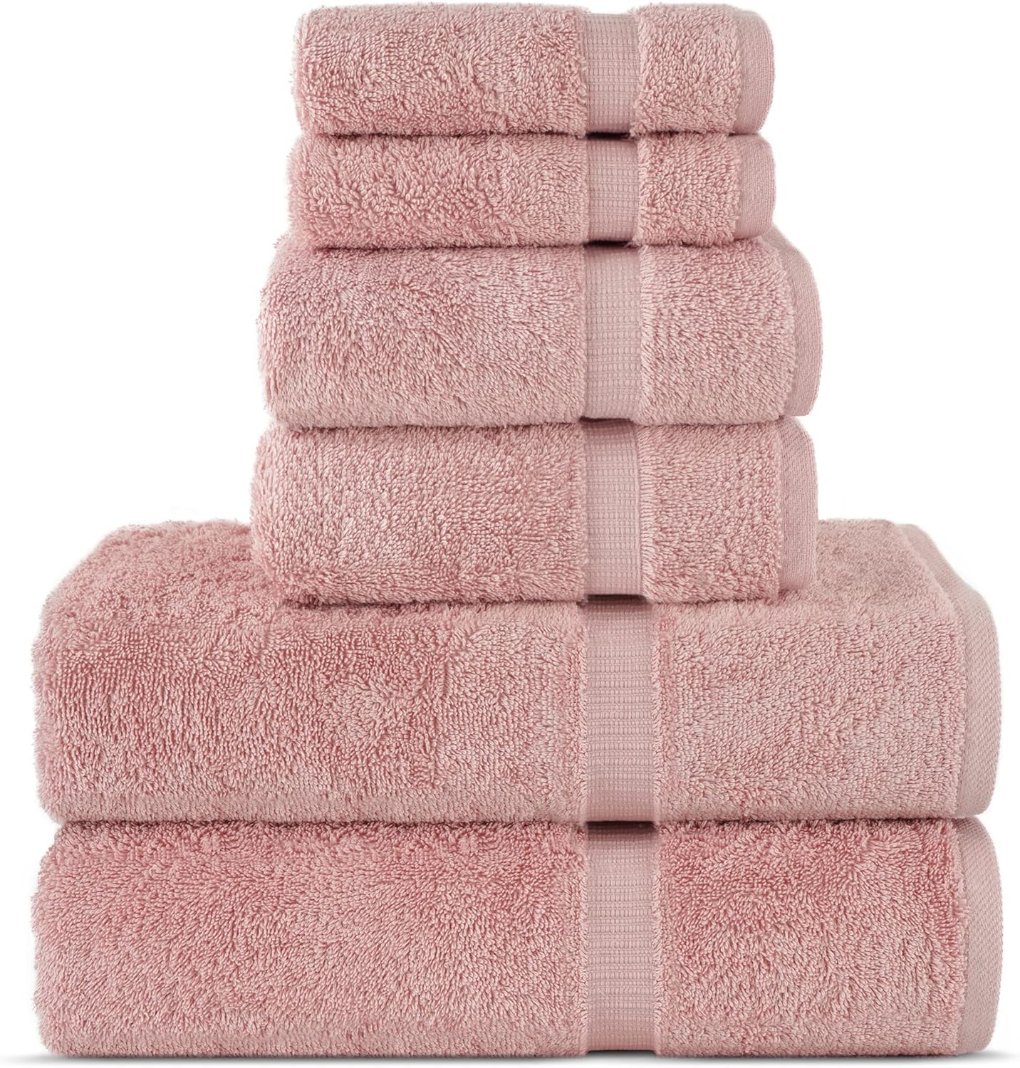Chakir Turkish Linens | Hotel & Spa Quality 100% Cotton Premium Turkish Towels | Soft & Absorbent (4-Piece Bath Towels, Gray)
